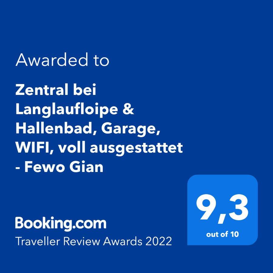 דאבוס Zentral Bei Kongresshaus, Langlaufloipe, Hallenbad, Garage, Wifi, Voll Ausgestattet - Fewo Gian מראה חיצוני תמונה